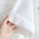 Kimono de algodão gaze jacquard de verão, fino, roupão de banho simples para casa, leve e confortável, ideal para o verão. — foto 1