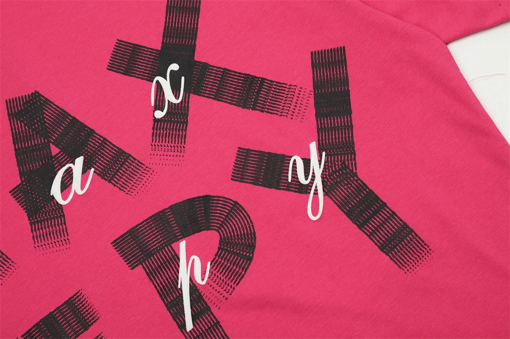 Fashion Letters Printed Loose T-shirt Men's. Comfortable and stylish casual tee, perfect for everyday wear, offering a r — photo 19