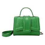 Indented Stone Hourglass Chain One Shoulder Crossbody Bag, a stylish and practical bag with unique design for everyday e — photo 4