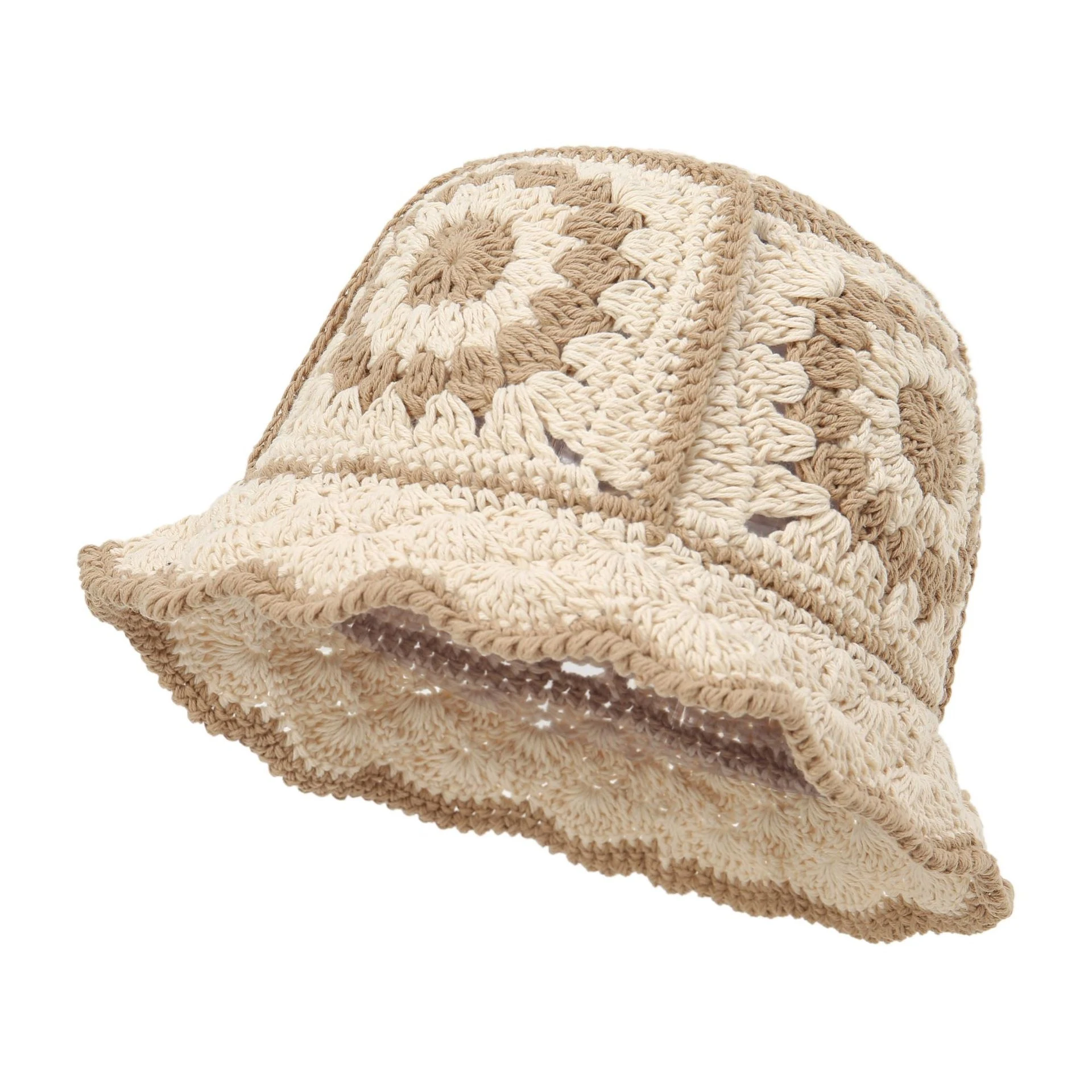 Knitted Fisherman Sun Protection Hat Sun Hat Outdoor UV-proof — photo 2