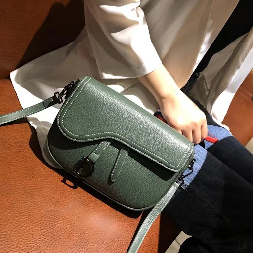 Title 1, Korean Womens Leather Shoulder Bag Messenger Bag