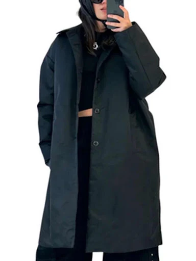 Title 4, Simple Retro I Mens Wear & Black Long Oversize...
