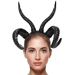 Black Horn Headband