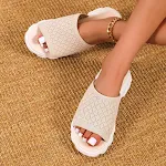Sandalias y Zapatillas de Casa para Mujer con Tacón Bajo Plataforma Comodidad y Estilo para el Hogar Suaves y Ligeras — foto 6
