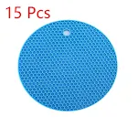 Blue round 15Pcs