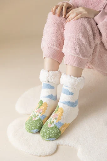 Title 1, Womens Cashmere Socks Winter Thicken Thermal H...