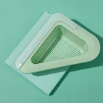 Telescopic Triangular Draining Basket, Free Perforation, Hanging, Creative Kitchen Tools. Maximize space and simplify di — photo 5