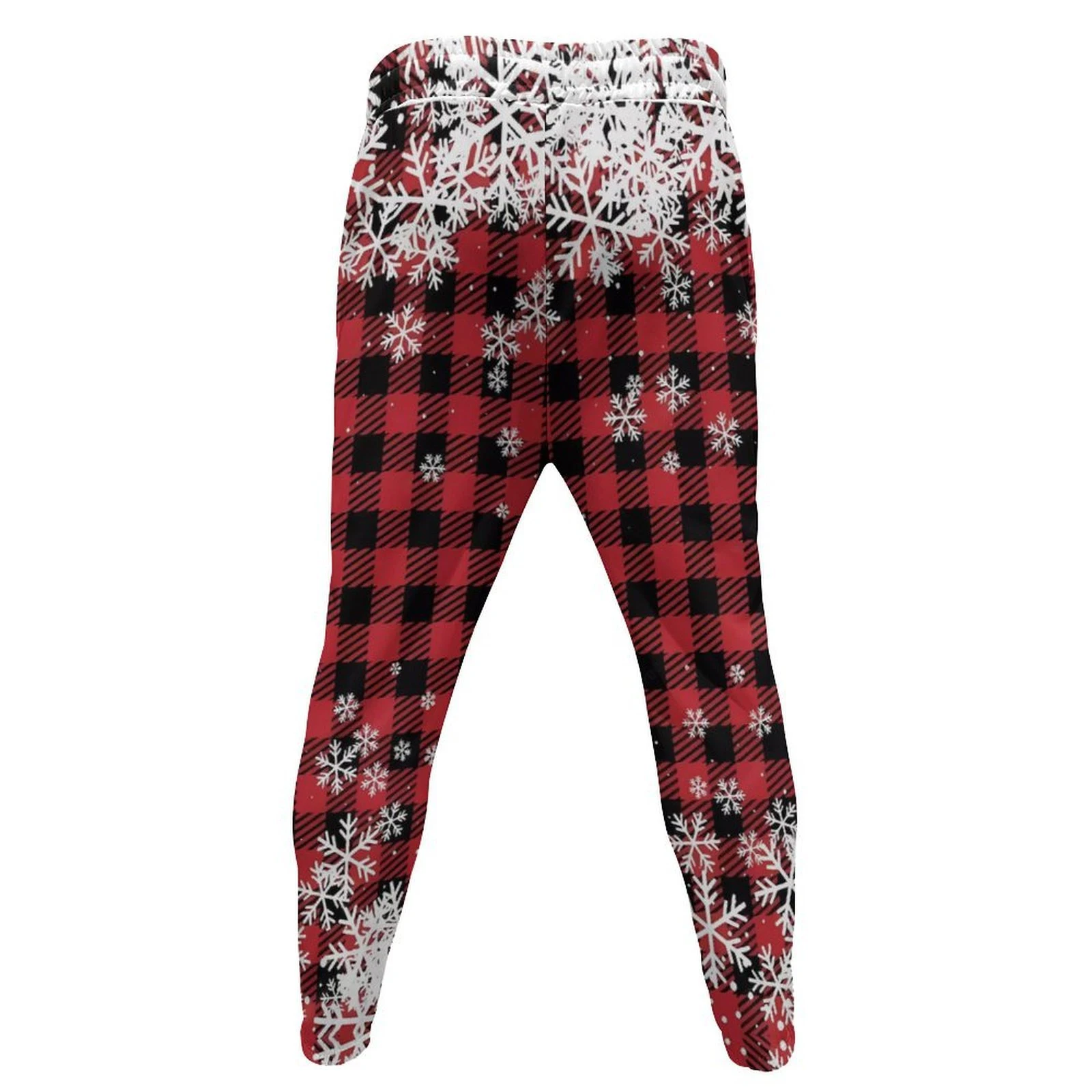 Terno masculino casual de Natal com gorro solto, roupas modernas para um estilo descontraído e elegante, ideal para as festas de fim de ano. — foto 10