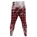 Terno masculino casual de Natal com gorro solto, roupas modernas para um estilo descontraído e elegante, ideal para as festas de fim de ano. — foto 10