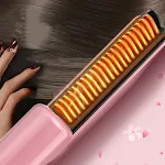 Alisador de cabelo com íons de dupla função para um cabelo liso e brilhante. Alisa e modela facilmente, com resultados duradouros. — foto 1