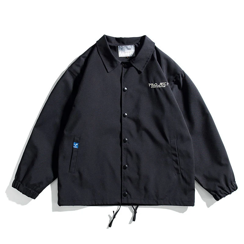 Title 5, Giacca leggera ricamata uomo City Fanpin Spring...
