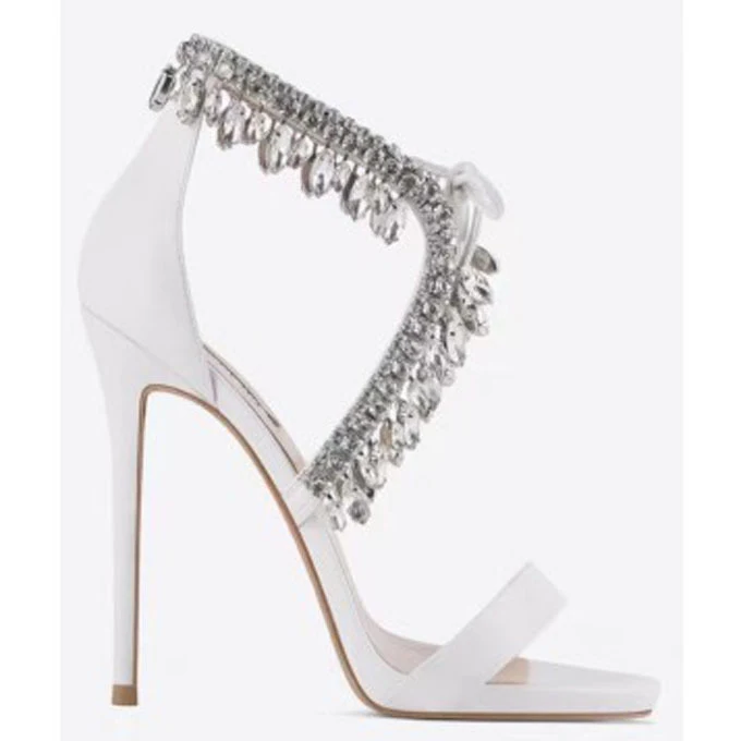 Stiletto Heel Rhinestone Simple Women's Shoes. Elegant and versatile footwear, perfect for adding a touch of glamour and — photo 1