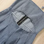 Macacão feminino solto e estiloso. Perfeito para um visual fresco e despojado. Conforto e elegância em uma peça só. Compre já! — foto 10