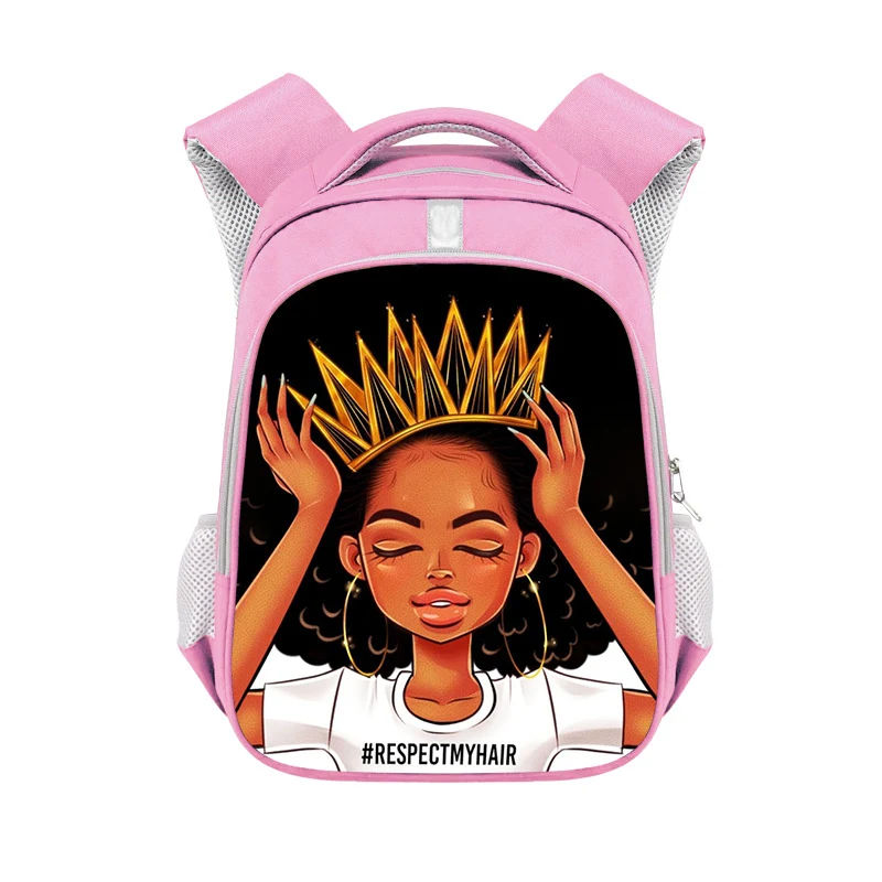 Title 8, Mochila para menina africana, ideal para escola...