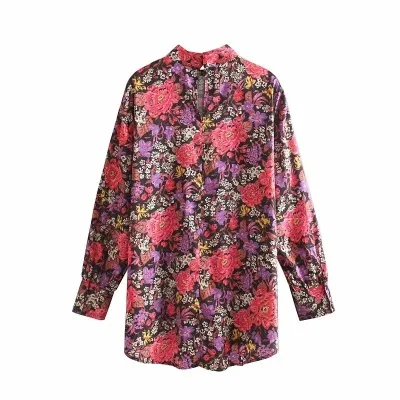 Title 2, Womens floral print shirt, designed for style ...
