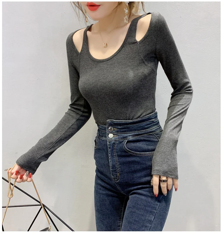 Title 11, Trendy dames T-shirt met ronde hals, eenvoudig ...