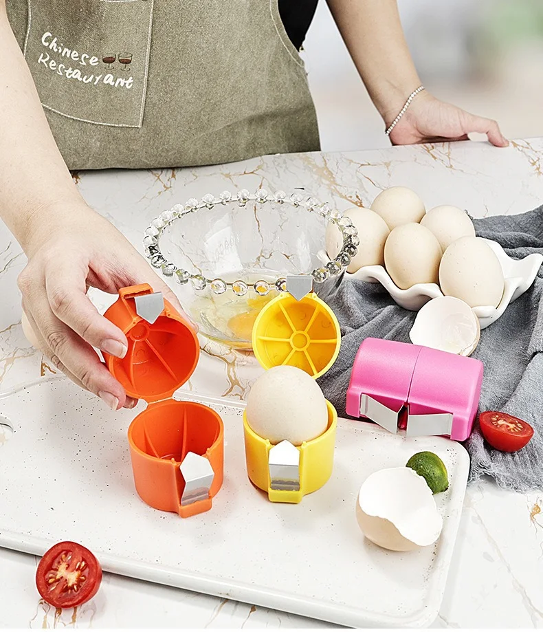 Title 7, Eggshell opener for hard boiled eggs, egg peele...