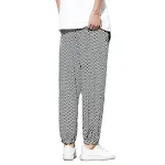 Men's Casual Loose Harem Pants Comfortable and Relaxed Fit Perfect for Everyday Wear or Travel Enjoy Freedom of Movement — photo 3