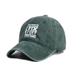 Sombrero de algodón lavado minimalista para mujer con estampado, fresco y cómodo. Gorro de moda versátil y transpirable perfecto para el verano. — foto 3