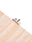 Parrot Bird Wood Perch Stand Platform Rectangle Fan-shaped Shelf Stand Board For Cockatiel Hamster Gerbil Rat Budgie Par — photo 4