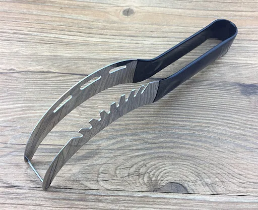 Title 4, Stainless Steel Watermelon Cutter Slicer. Effor...