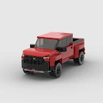 Small Particles Off-road Vehicles Pickup Truck Puzzle Assembly Toys. Build and play with this engaging truck puzzle. Gre — photo 2