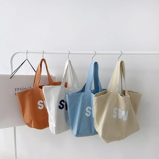 Title 3, One-Shoulder Shopping Bag Lazy Style Student Ar...