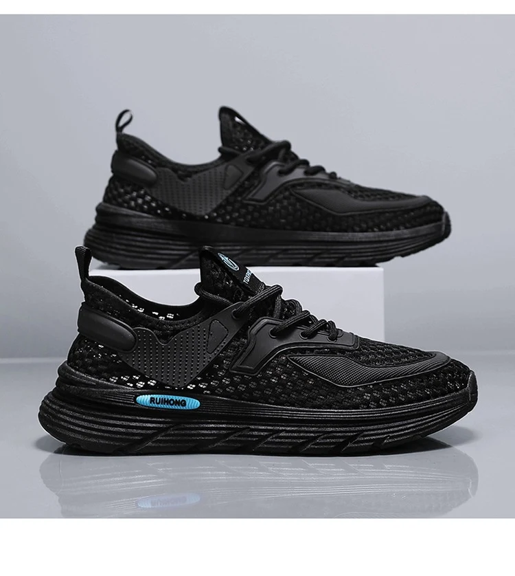 Title 3, Nieuwe zomer mesh schoenen voor heren, ademend ...