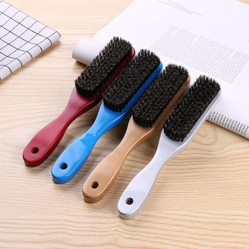 Wooden Handle Hair Brush detangles and massages the scalp gently, stimulating healthy hair growth, promoting shine, suit — photo 2