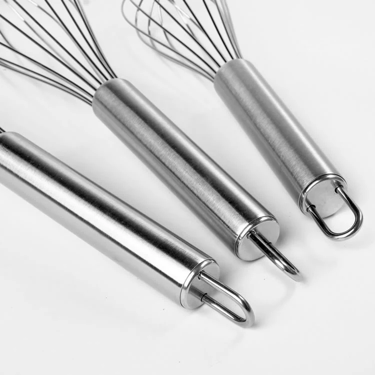 12 inch Stainless Steel Manual Egg Blender for effortless mixing and whipping. Perfect for cooking and baking at home. — photo 1