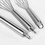 12 inch Stainless Steel Manual Egg Blender for effortless mixing and whipping. Perfect for cooking and baking at home. — photo 1