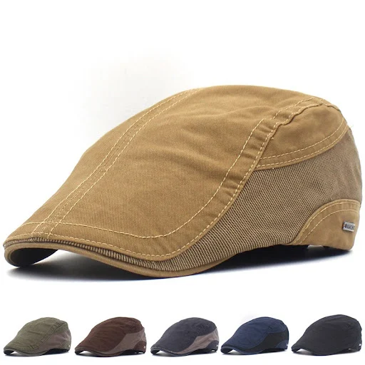 Title 1, Cotton Beret Outdoor Sun Hat UV Protection and ...