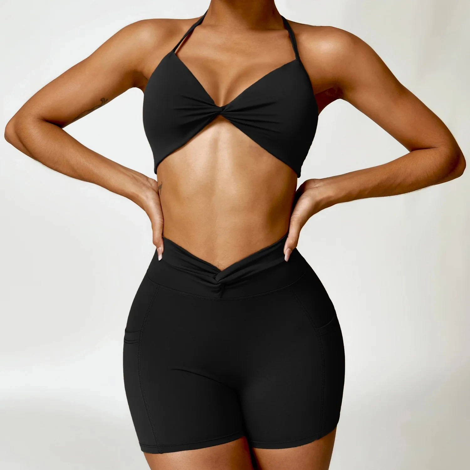 Macacão de ioga camisola feminina Moda de secagem rápida Costas de beleza Roupas esportivas fitness Perfeito para ioga e exercícios. — foto 42
