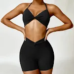 Macacão de ioga camisola feminina Moda de secagem rápida Costas de beleza Roupas esportivas fitness Perfeito para ioga e exercícios. — foto 42