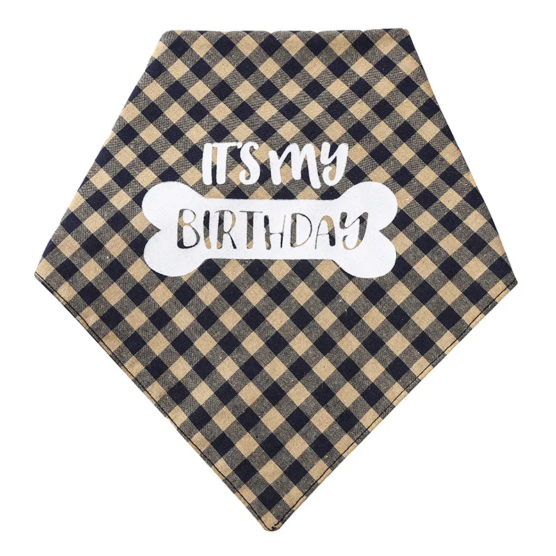 Title 1, Pet Saliva Soft and Delicate Triangle Towel, Ab...