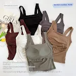 Women's Inner Strap Camisole with Built in Chest Pads Offers Comfort and Support, Perfect for Everyday Wear and Layering — photo 7