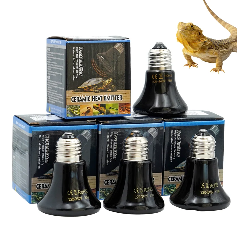 Title 1, Ceramic Heat Emitter Reptile Heat Lamp Pet Heat...