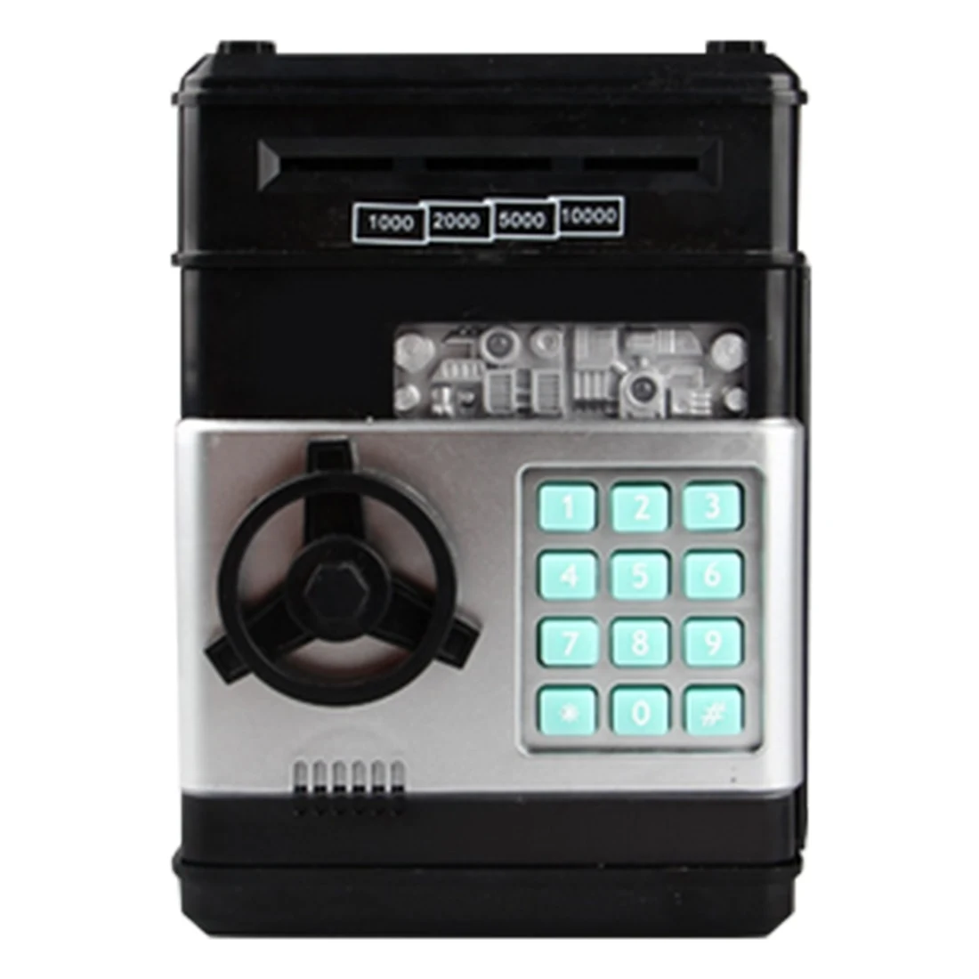 Title 1, Automatic Paper Money Piggy Bank Gift Money Box...