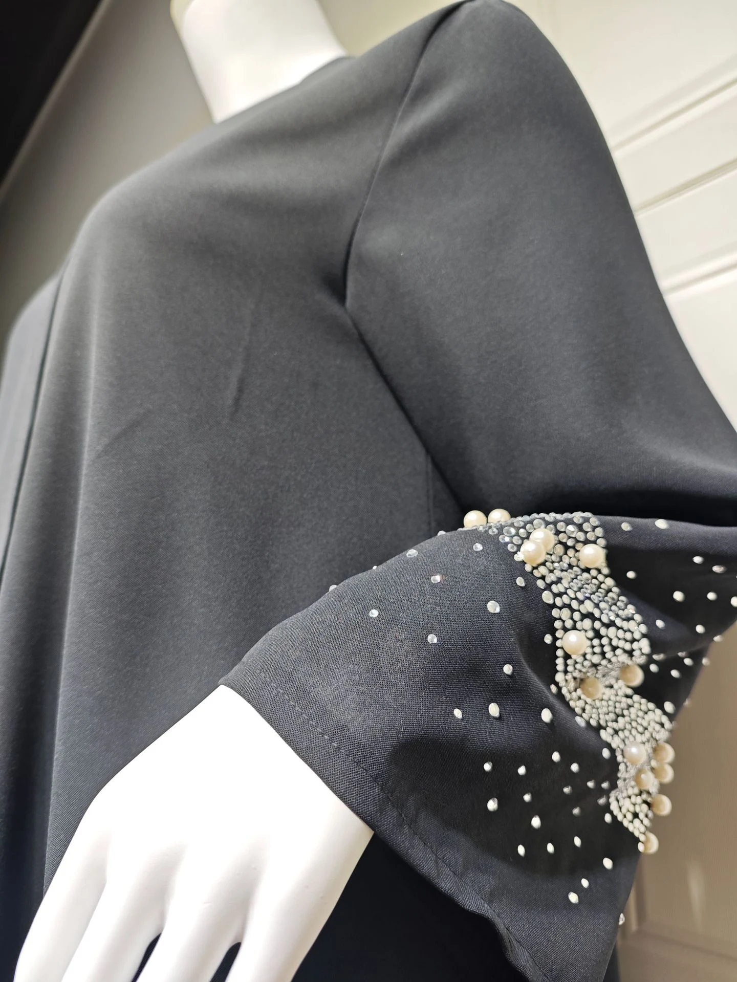 Title 3, Womens Bubble Bead Cardigan Robe Dress with He...