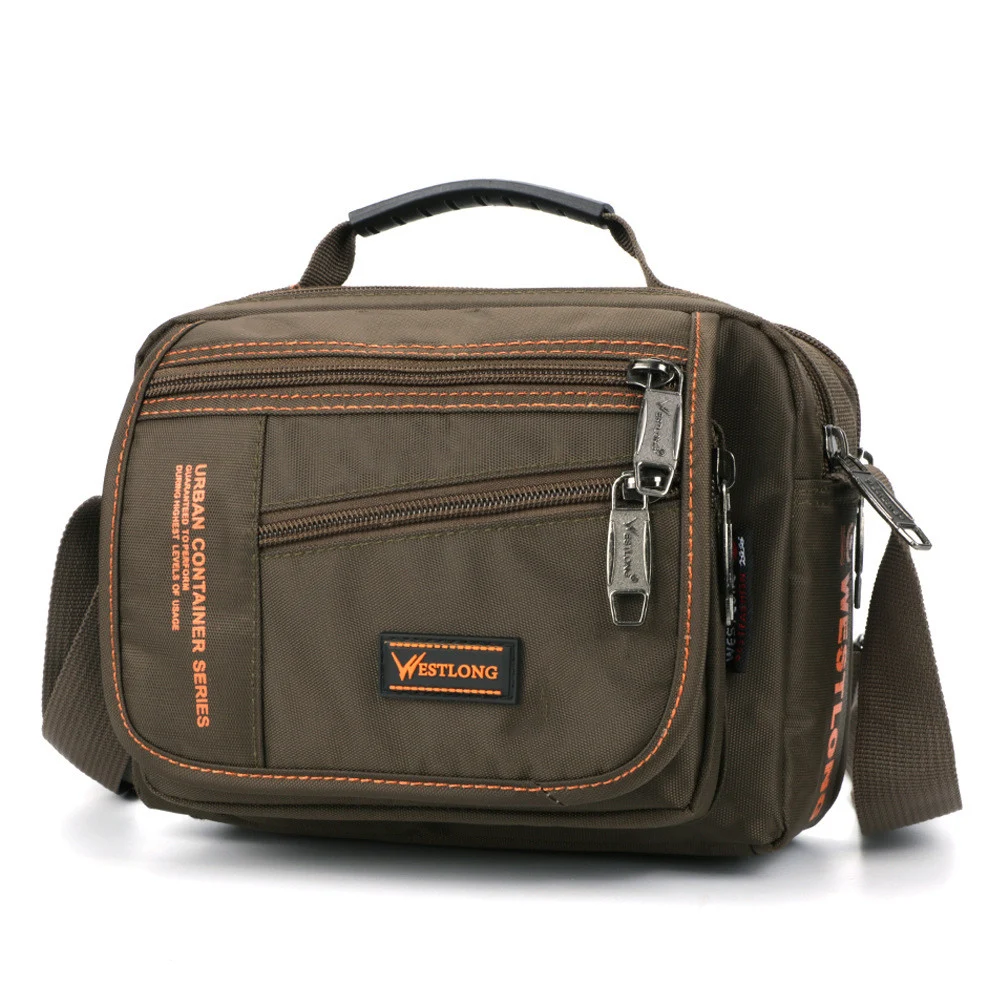 Bolsa de ombro multifuncional à prova d'água, casual, para viagem, mensageiro e bolsa de mão, unissex, ideal para homens e mulheres. — foto 5