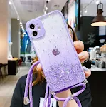 Purple with lanyard