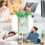 Vaso de Flores Decorativo em Acrílico para Casa, Design Floral Moderno, Perfeito para Decoração de Interiores e Adicionar Charme ao Ambiente. — foto 2