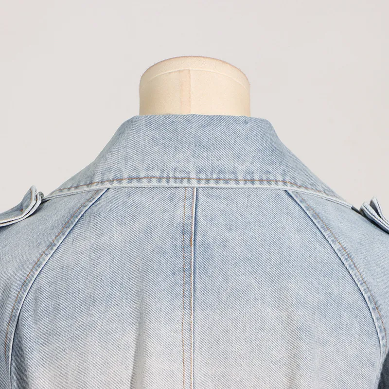 Title 5, Cappotto da cowboy da donna con design, volant,...