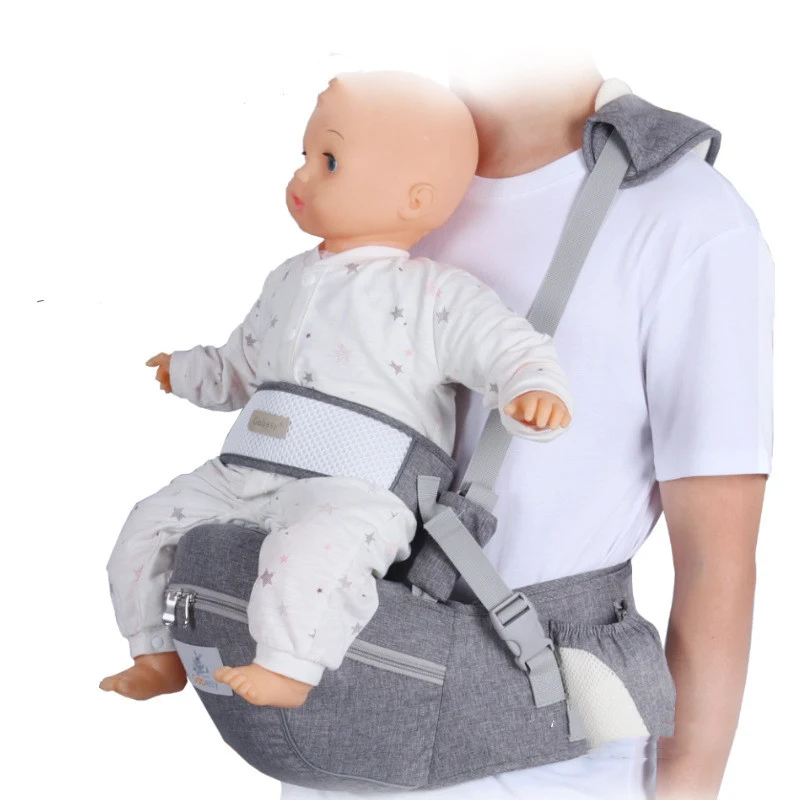 Title 1, Canguru para bebê com banquinho de cintura resp...