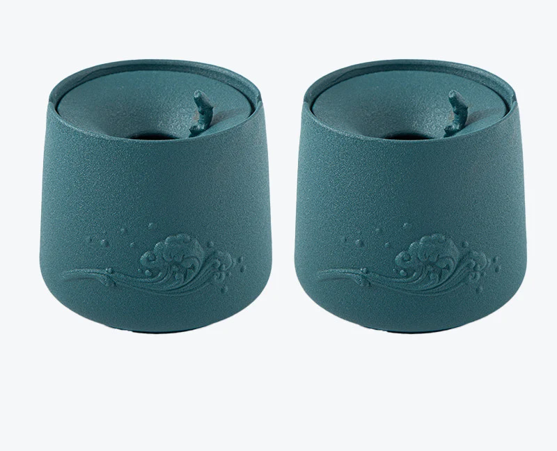 Modern Ceramic Ashtray for Home & Office Creative Design Anti-ash Simple Trend Personality New Chinese Style — photo 3