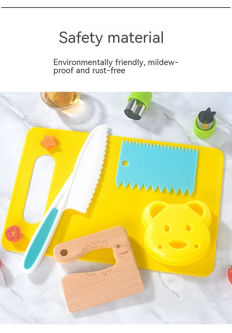 Children's Plastic Birthday Cake Stand Knife Toy Set. A fun way for kids to play, pretend cut and serve their birthday c — photo 21