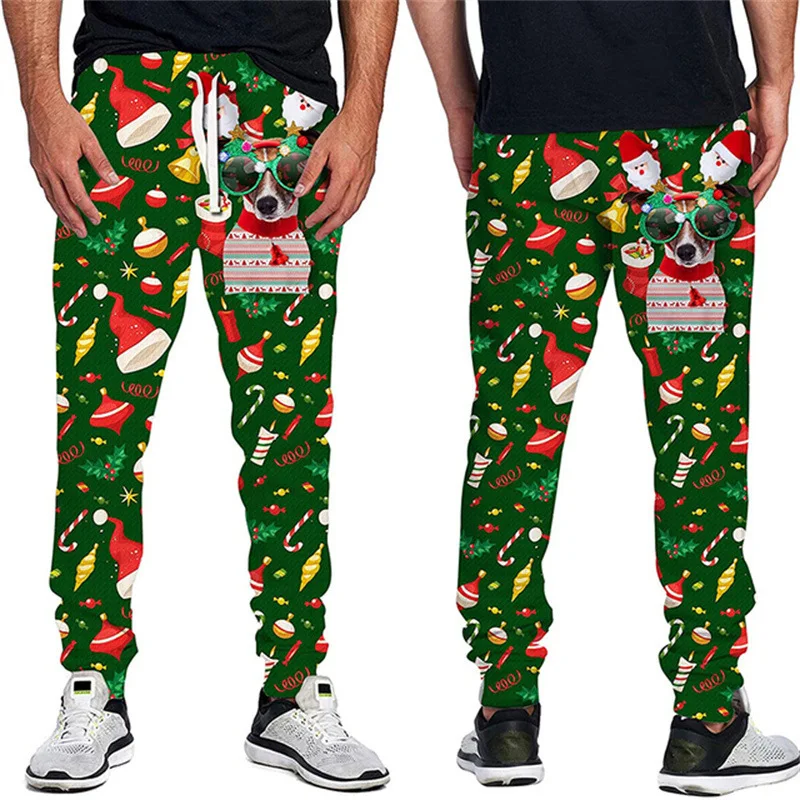 Men's Sports Casual Loose Printed Pants Comfortable and Relaxed Fit Perfect for Sports and Everyday Wear Stylish and Ver — photo 5