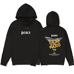 Peace Carrier Pigeon Printed Loose Leisure Sports Sweater, offering comfort and style for relaxed sports activities and — photo 12