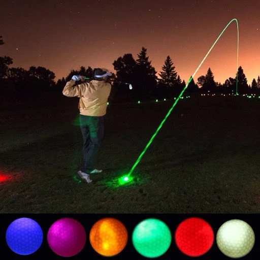Title 1, Flashing LED Golf Ball for night golf and low-l...
