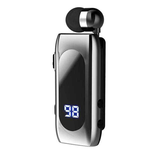 Title 4, Bluetooth Headset Wireless Collar Clip Noise Re...